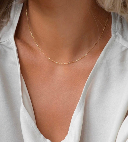 Single Layer Chain Necklace