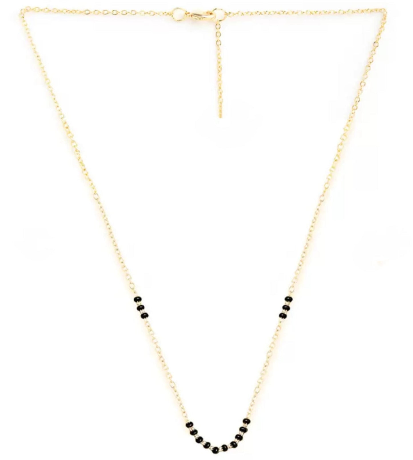 Minimal Gold Plated Mangalsutra for Women