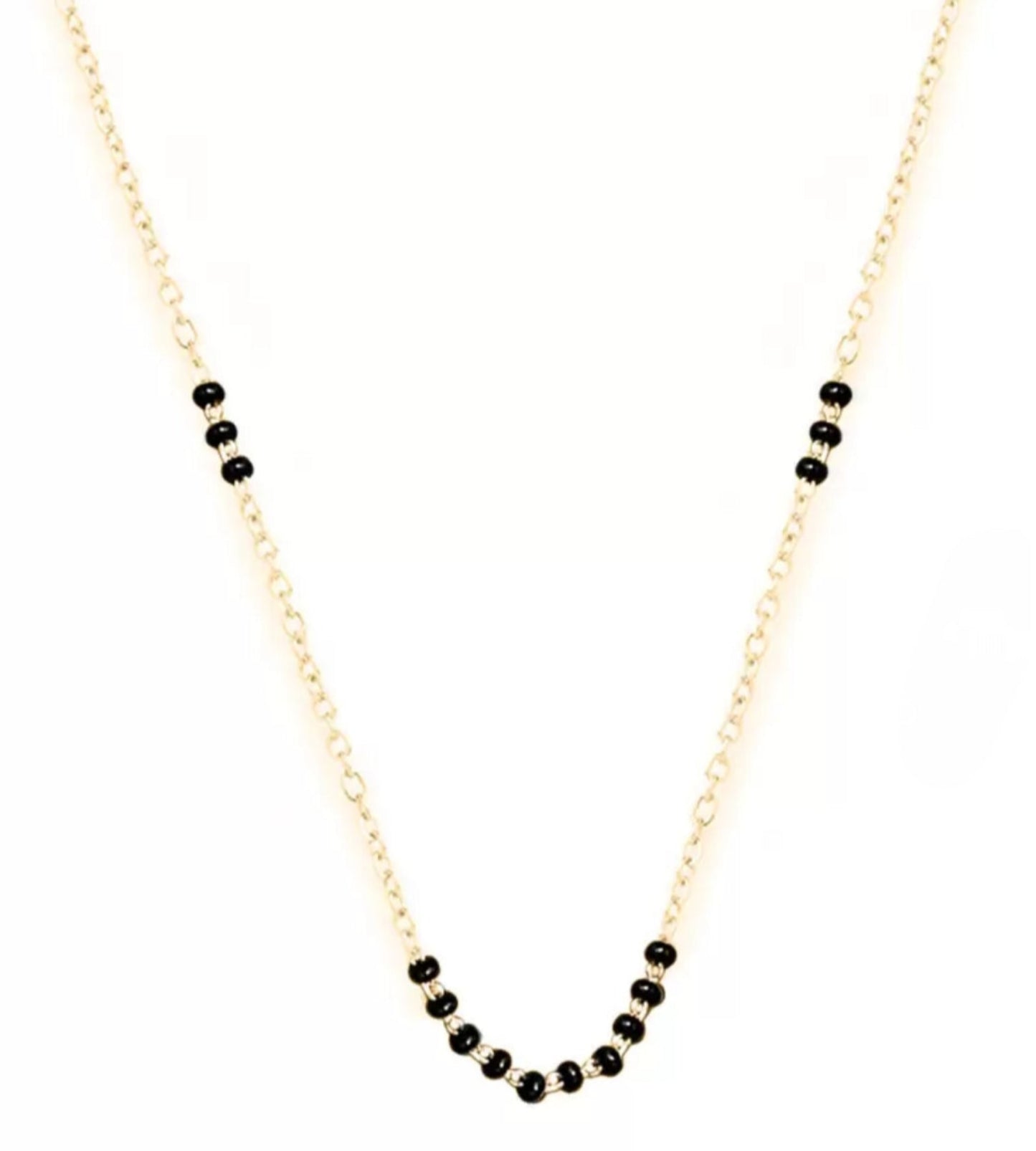 Minimal Gold Plated Mangalsutra for Women