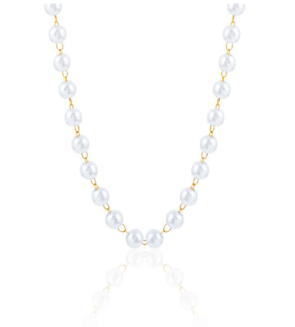 Elegant Classic Pearl Bead Necklace