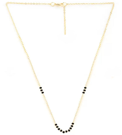 Minimal Gold Plated Mangalsutra for Women