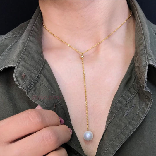 Pearl Drop Necklace